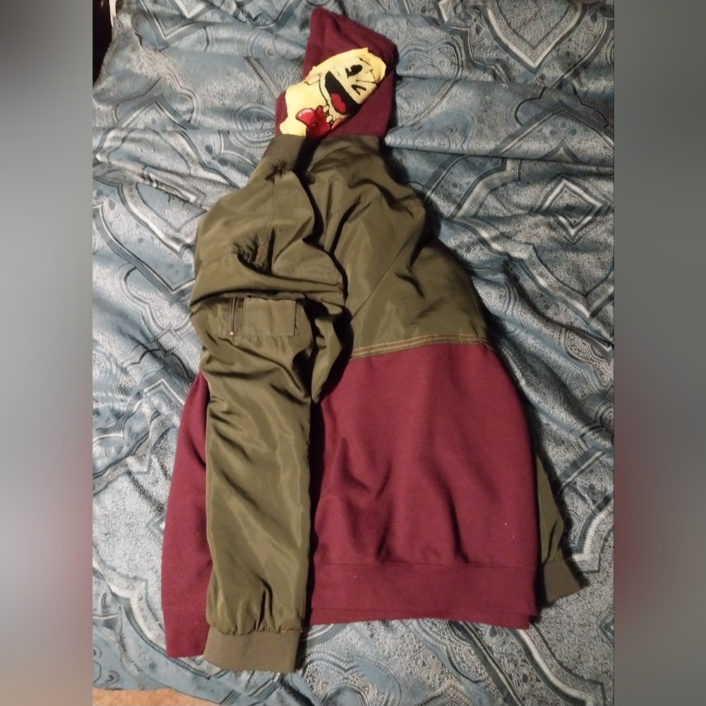 Upcycled hoodie